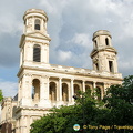 View of St Sulpice towers